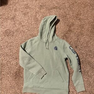 Carhartt Green Hoodie Sweater